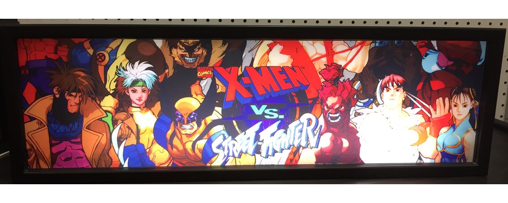 X-Men vs. Street Fighter Arcade Marquee - Lightbox - Marvel